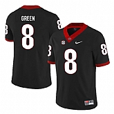 Georgia Bulldogs 8 A.J. Green Black College Football Jersey Dzhi,baseball caps,new era cap wholesale,wholesale hats